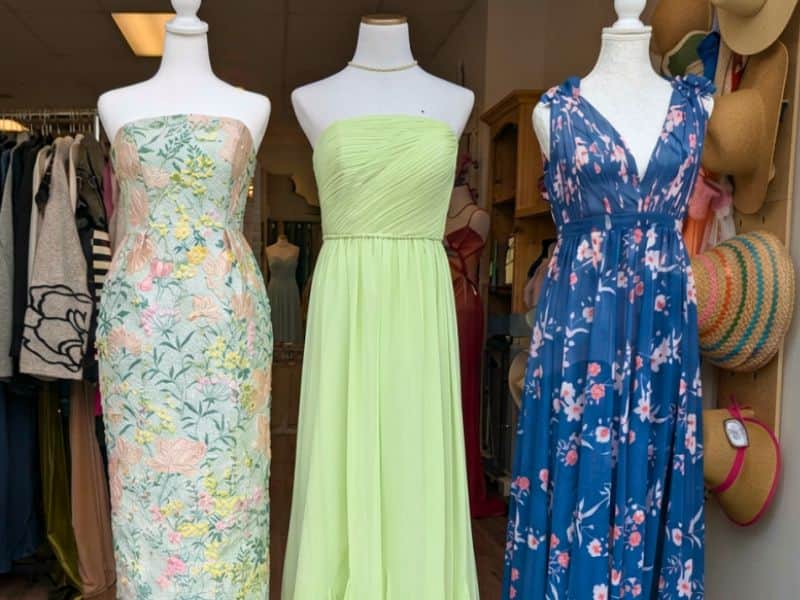 Shopping in downtown Zionsville