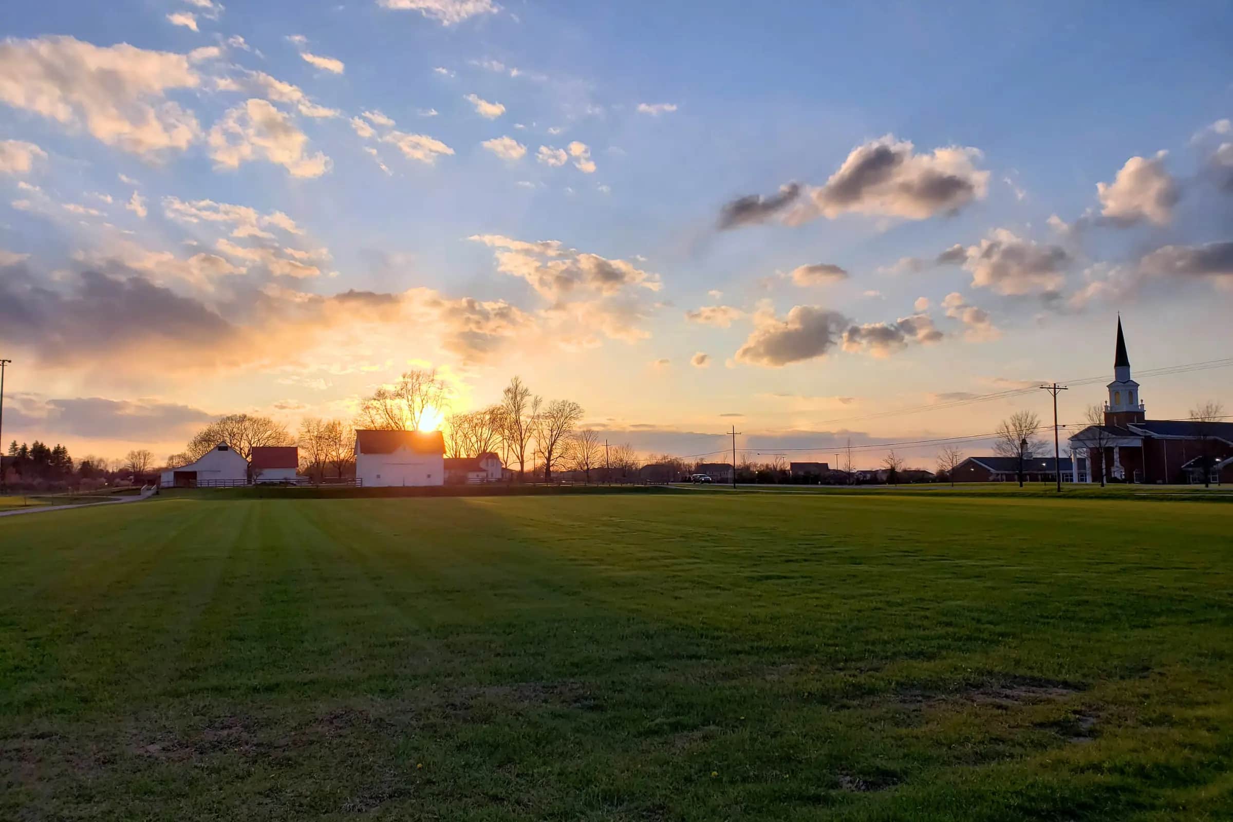 Mulberry Fields Park in Zionsville, Indiana